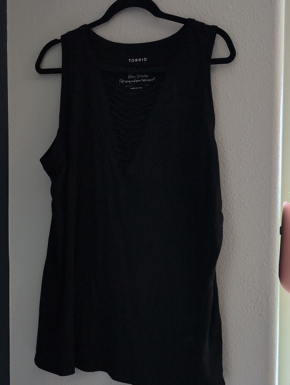 torrid Black Tank